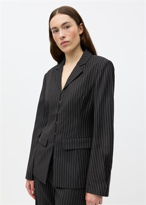 Enaugust blazer 7365 Black Pinstripe Envii